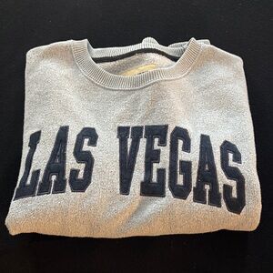 Light Blue Las Vegas Sweater